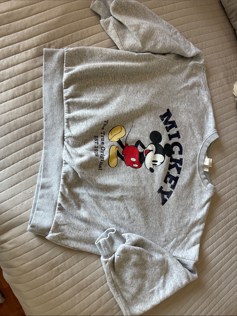 Mickey Graphic Crewneck Sweatshirt - Gray
H&M - Disney